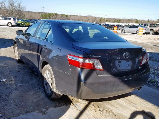 4T1BB46K89U083214 - 2009 TOYOTA CAMRY HYBR GRAY photo 3