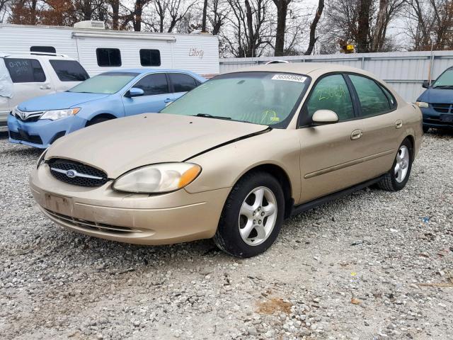 1FAFP55U01G104582 - 2001 FORD TAURUS SES GOLD photo 2