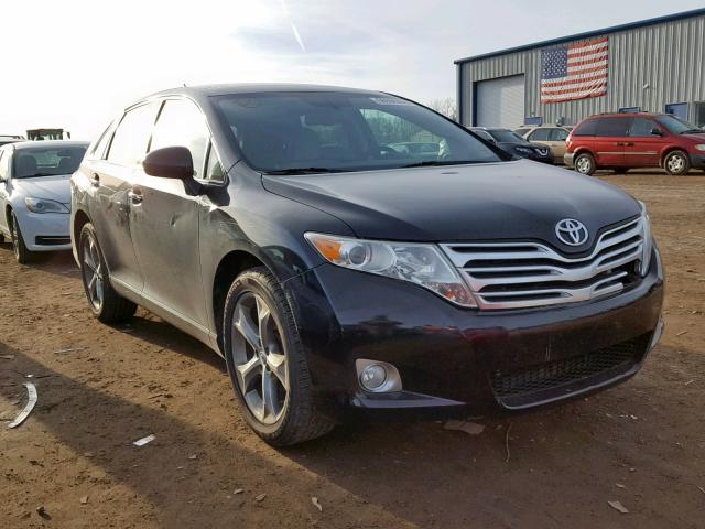 4T3BK3BB0AU045696 - 2010 TOYOTA VENZA BASE BLACK photo 1