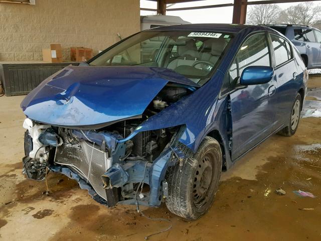 JHMZE2H39CS005367 - 2012 HONDA INSIGHT BLUE photo 2