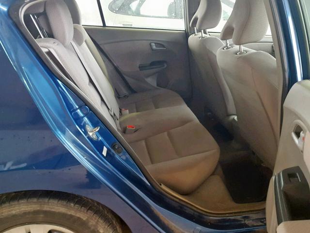 JHMZE2H39CS005367 - 2012 HONDA INSIGHT BLUE photo 6