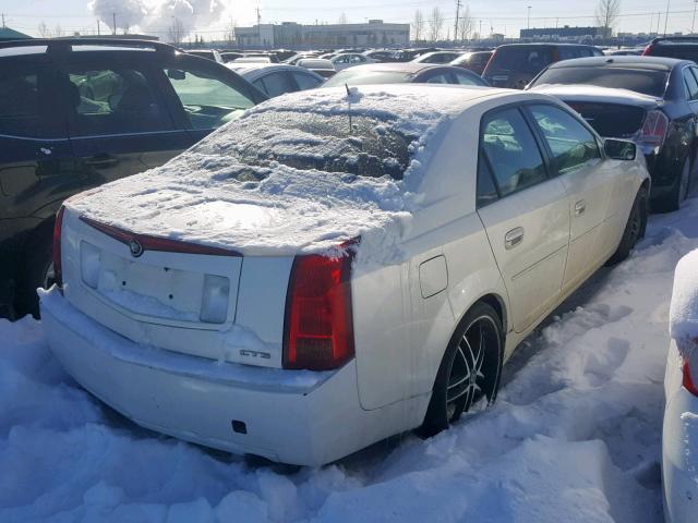 1G6DP567450183167 - 2005 CADILLAC CTS HI FEA WHITE photo 4