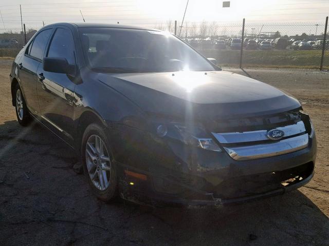 3FAHP0GA5BR232566 - 2011 FORD FUSION S BLACK photo 1