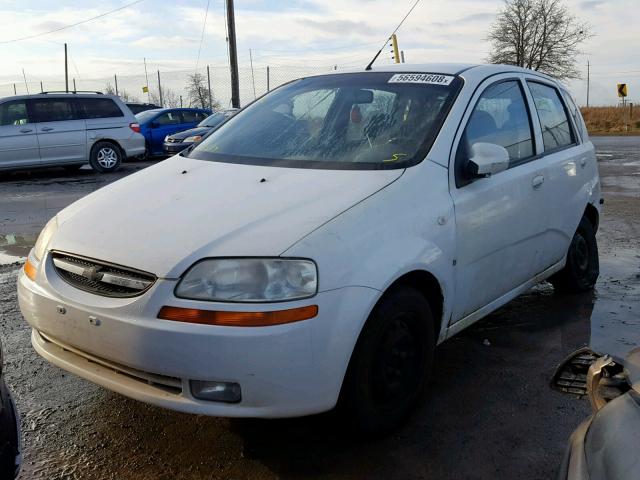 KL1TD65677B775905 - 2007 CHEVROLET AVEO BASE Ağ foto 2