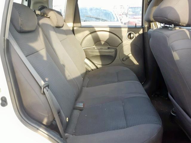 KL1TD65677B775905 - 2007 CHEVROLET AVEO BASE Ağ foto 6