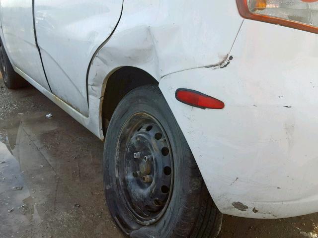 KL1TD65677B775905 - 2007 CHEVROLET AVEO BASE Ağ foto 9