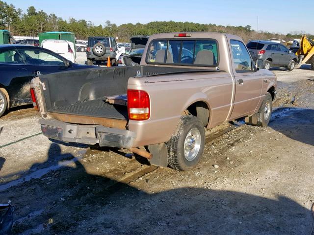 1FTCR10A7TUD10418 - 1996 FORD RANGER TAN photo 4