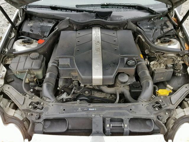 WDBTJ65J23F063793 - 2003 MERCEDES-BENZ CLK 320C SILVER photo 7