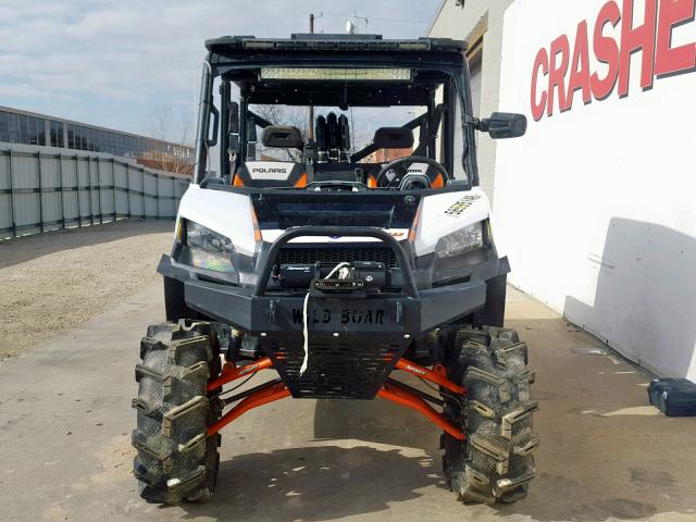 3NSRUZ878FG509788 - 2015 POLARIS RANGER CRE WHITE photo 3