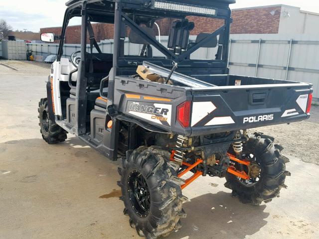 3NSRUZ878FG509788 - 2015 POLARIS RANGER CRE WHITE photo 6