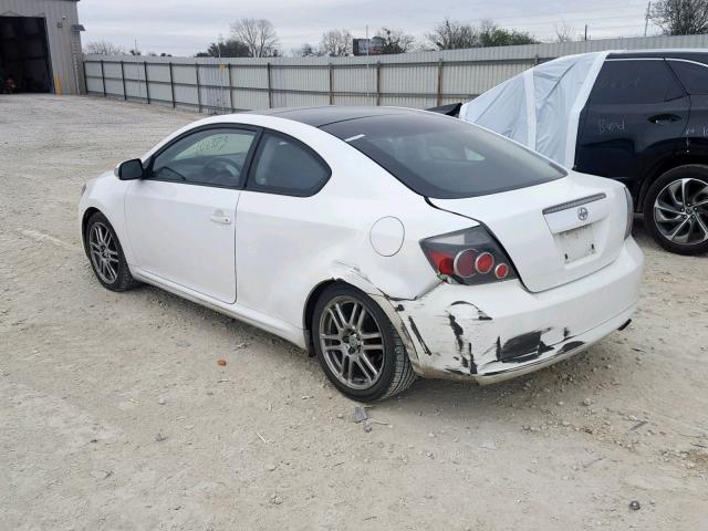 JTKDE167680252594 - 2008 TOYOTA SCION TC 白色 照片 3