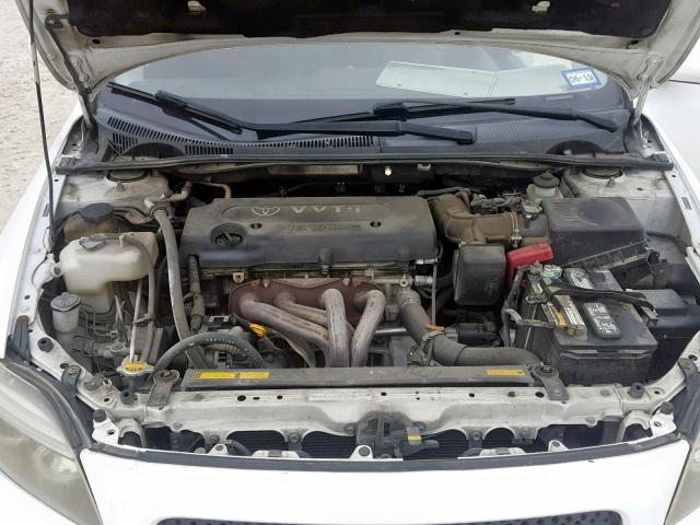 JTKDE167680252594 - 2008 TOYOTA SCION TC 白色 照片 7