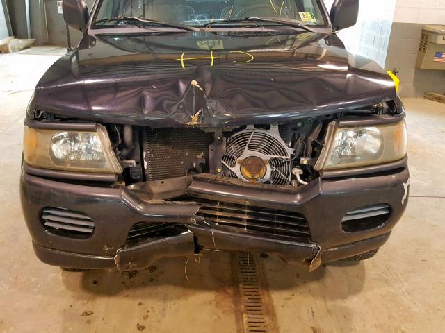 JA4MT21H73J007108 - 2003 MITSUBISHI MONTERO SP BLACK photo 9