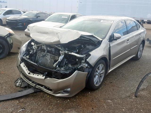 4T1BK1EBXFU163870 - 2015 TOYOTA AVALON XLE BEIGE photo 2