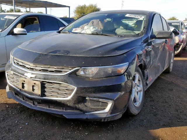 1G1ZB5ST0GF195393 - 2016 CHEVROLET MALIBU LS Qara foto 2