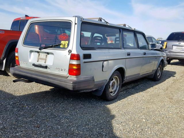 YV1AX8856J1788464 - 1988 VOLVO 245 DL SILVER photo 4