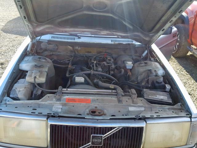 YV1AX8856J1788464 - 1988 VOLVO 245 DL SILVER photo 7