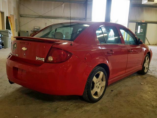 1G1AM58B667704515 - 2006 CHEVROLET COBALT SS RED photo 4