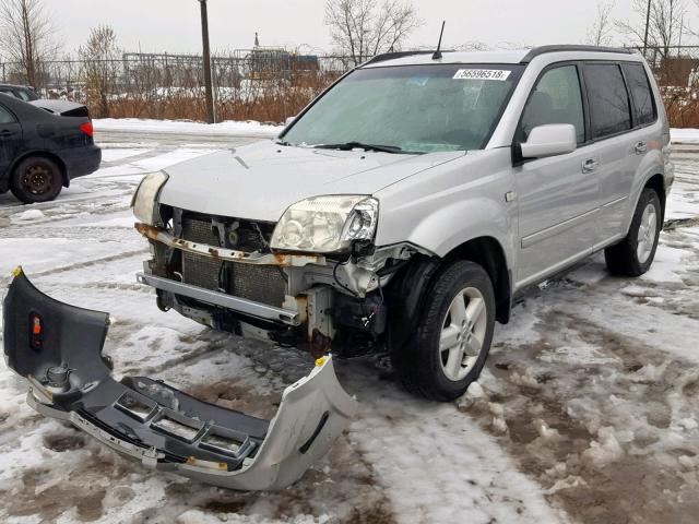 JN8BT08T16W100651 - 2006 NISSAN X-TRAIL XE SILVER photo 2