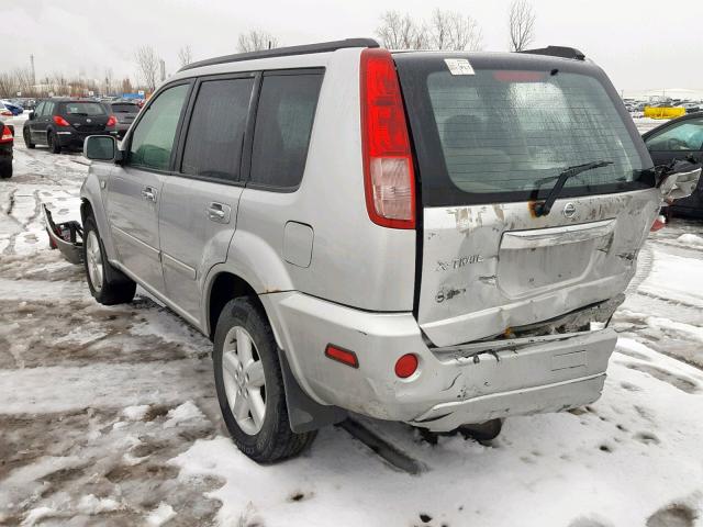 JN8BT08T16W100651 - 2006 NISSAN X-TRAIL XE SILVER photo 3