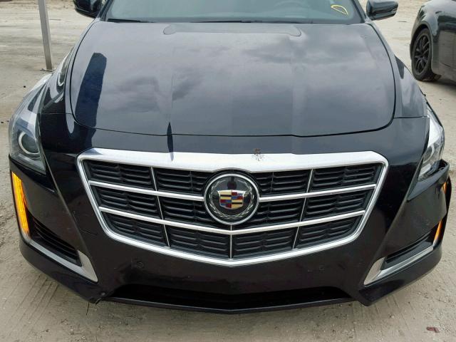 1G6AT5S36E0122050 - 2014 CADILLAC CTS PREMIU BLACK photo 9