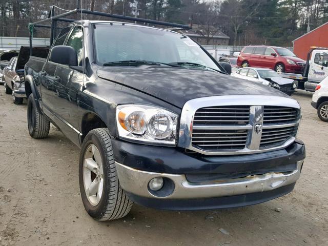 1D7HU18N485539367 - 2008 DODGE RAM 1500 Q BLACK photo 1