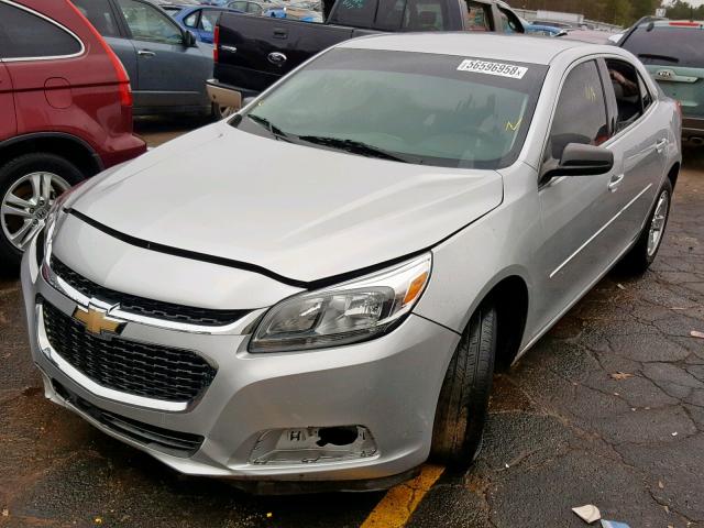 1G11B5SA1GF109195 - 2016 CHEVROLET MALIBU LIM 银色 照片 2