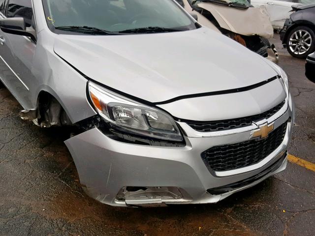 1G11B5SA1GF109195 - 2016 CHEVROLET MALIBU LIM SILVER photo 9