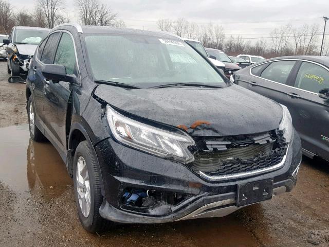 2HKRM4H75GH678647 - 2016 HONDA CR-V EXL BLACK photo 1