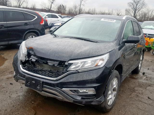 2HKRM4H75GH678647 - 2016 HONDA CR-V EXL BLACK photo 2