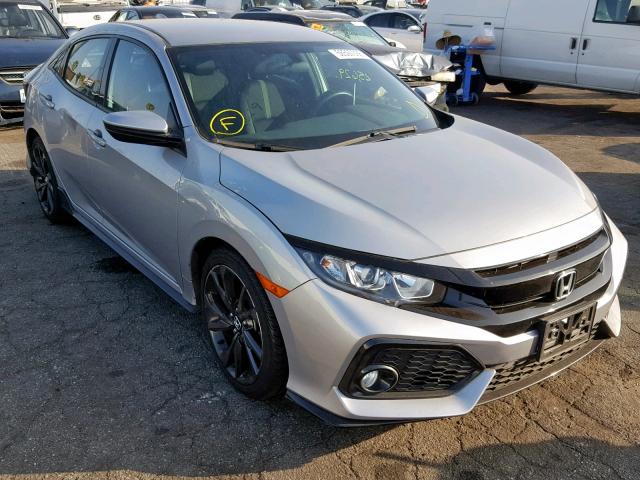 SHHFK7H48HU403952 - 2017 HONDA CIVIC SPOR GRAY photo 1