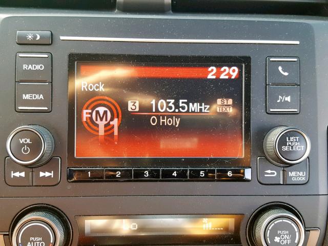 SHHFK7H48HU403952 - 2017 HONDA CIVIC SPOR GRAY photo 9