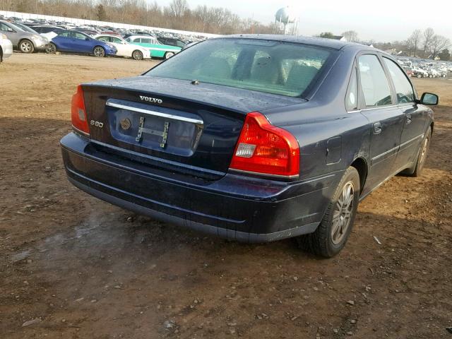 YV1TS592551413214 - 2005 VOLVO S80 2.5T PURPLE photo 4