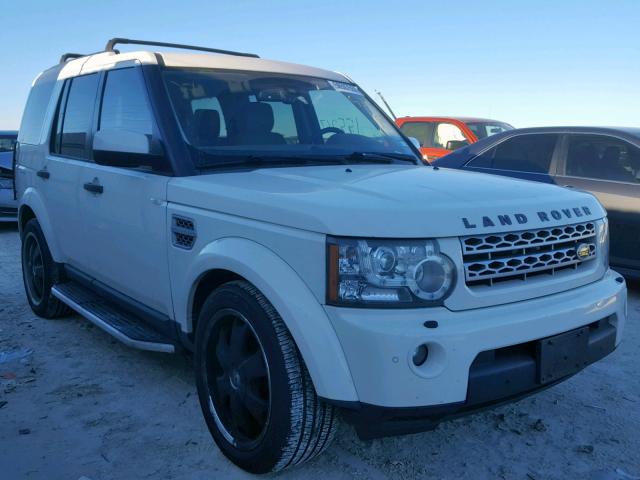 SALAK2D43AA525405 - 2010 LAND ROVER LR4 HSE LU WHITE photo 1