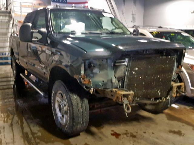 1FTWW31P15EC23020 - 2005 FORD F350 SRW S GREEN photo 1