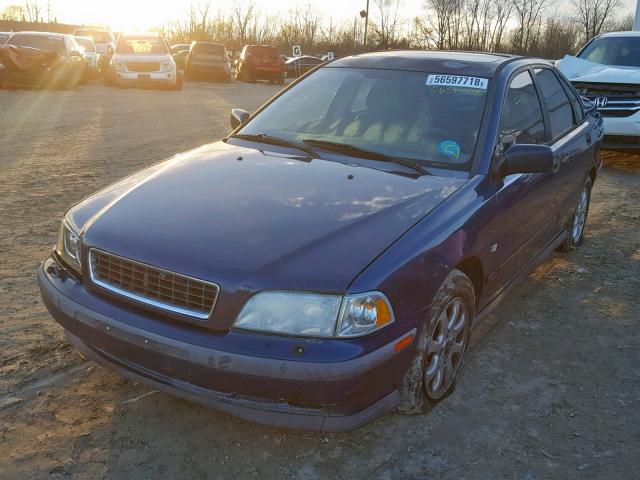 YV1VS2559YF453794 - 2000 VOLVO S40 BLUE photo 2