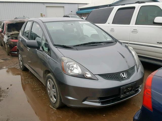 JHMGE8G35BS001214 - 2011 HONDA FIT CHARCOAL photo 1