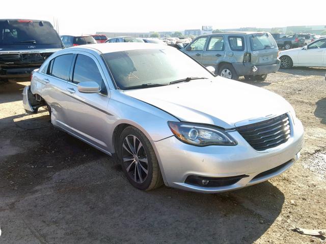 1C3CCBBG3CN249950 - 2012 CHRYSLER 200 TOURIN SILVER photo 1