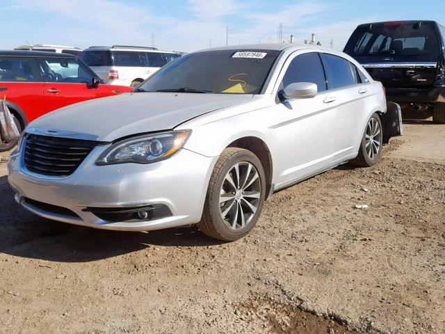 1C3CCBBG3CN249950 - 2012 CHRYSLER 200 TOURIN SILVER photo 2