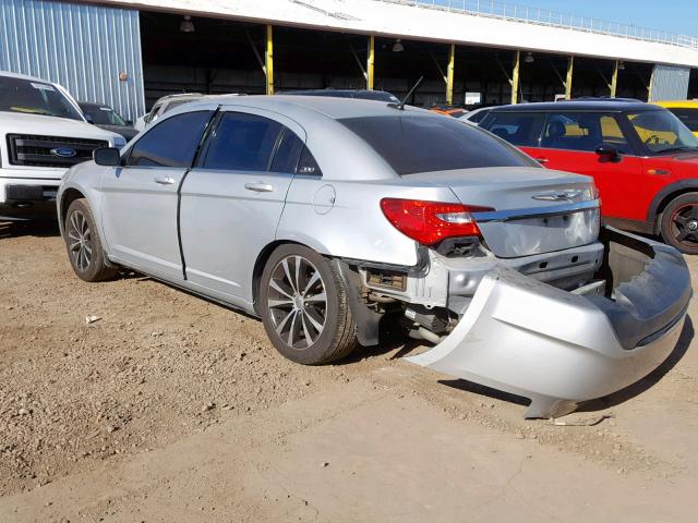 1C3CCBBG3CN249950 - 2012 CHRYSLER 200 TOURIN SILVER photo 3