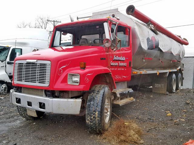 1FVHBXCS71HJ45174 - 2001 FREIGHTLINER MEDIUM CON RED photo 2