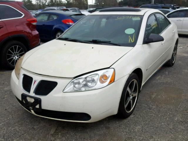 1G2ZH58N874185774 - 2007 PONTIAC G6 GT WHITE photo 2