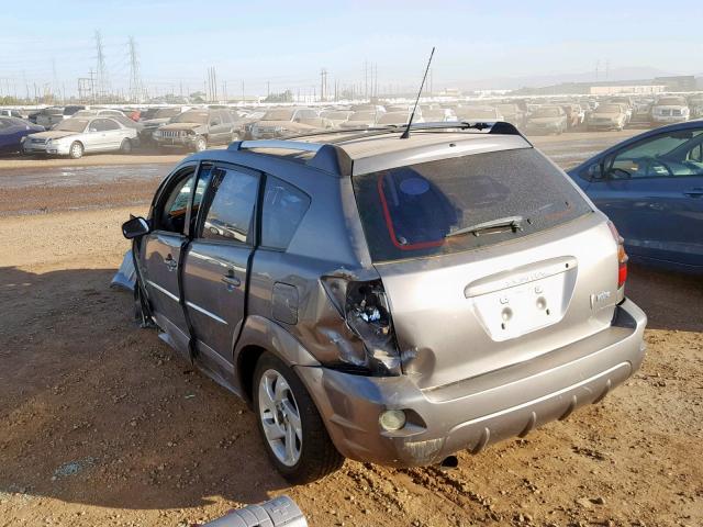 5Y2SL62804Z443725 - 2004 PONTIAC VIBE GRAY photo 3