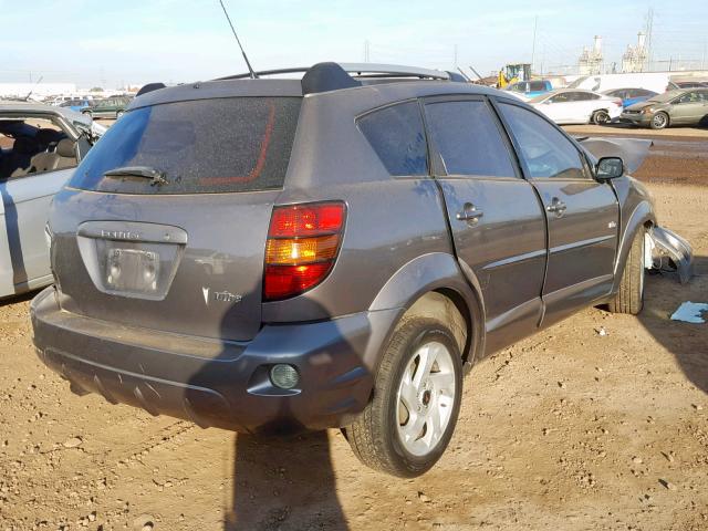 5Y2SL62804Z443725 - 2004 PONTIAC VIBE GRAY photo 4