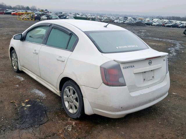 3N1AB6AP4CL759001 - 2012 NISSAN SENTRA 2.0 WHITE photo 3