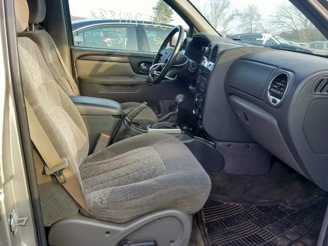 1GKDT13S142280974 - 2004 GMC ENVOY SILVER photo 5