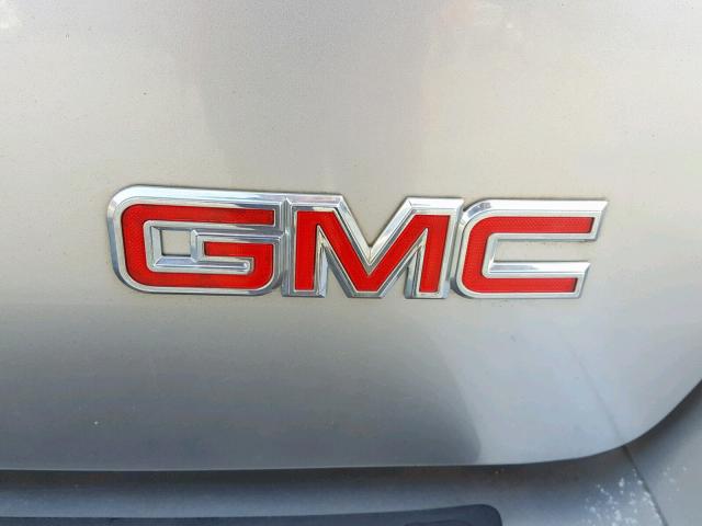 1GKDT13S142280974 - 2004 GMC ENVOY SILVER photo 9