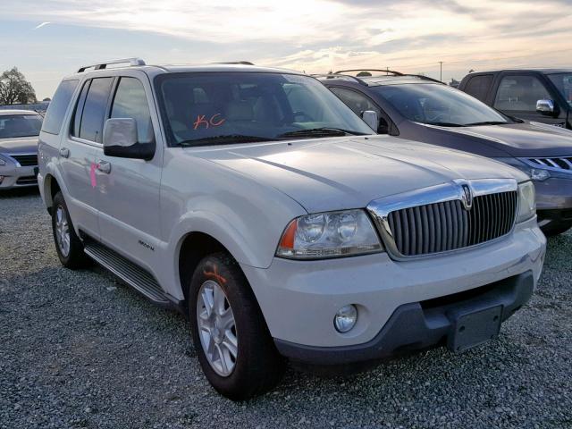 5LMEU88H74ZJ06197 - 2004 LINCOLN AVIATOR 白色 照片 1