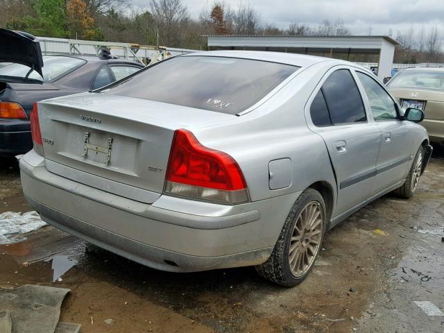 YV1RS59V242361702 - 2004 VOLVO S60 2.5T SILVER photo 4