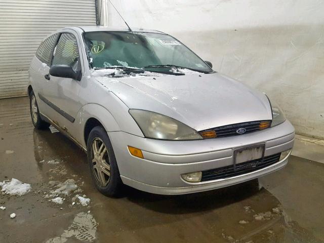 3FAFP31Z34R105065 - 2004 FORD FOCUS ZX3 SILVER photo 1
